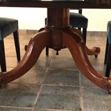 Yacht mahogany table