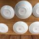 Vintage plates decor orange Rivanel
