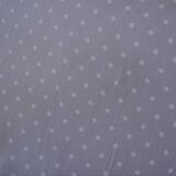 Un lot de 8 serviettes de table gris bleu Pois Fleurs roses