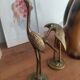 Brass heron duo