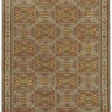 Turkish Wool Vintage Kayseri Rug 197 cm x 282 cm