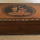 Lacquered wooden box
