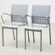 Pietro Arosio Pair of Mirandolina Chairs for Zanotta Italy 1993