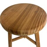 Tabouret en bois de teck