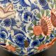 Polychrome vase eighteenth century in Delft earthenware