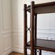 Large vintage rattan shelf/bookcase