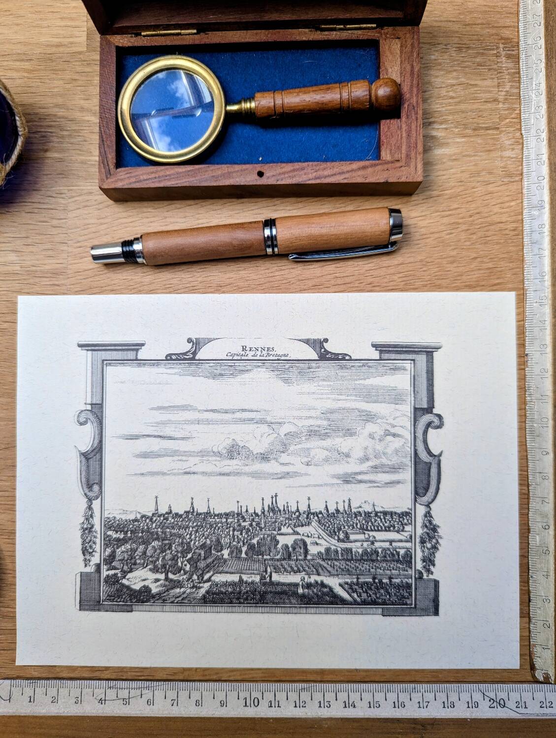 Printed in 1970, Rennes, Brittany.