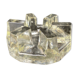 Thick glass reheating