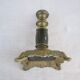 Antique bronze lamp base