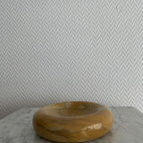 Vintage orange-orange marble ashtray