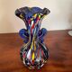 Multicolored Murano vase circa 1940