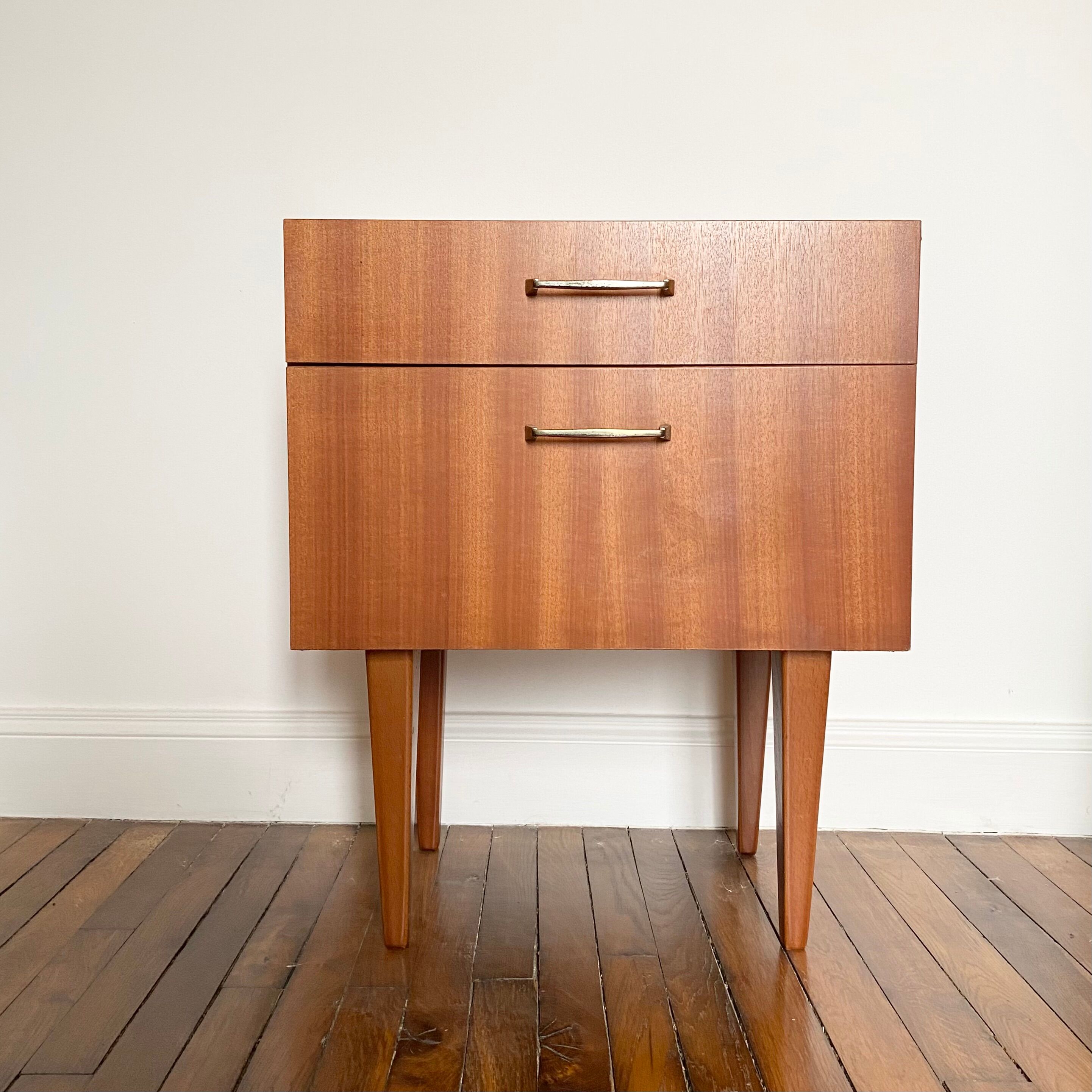 Vintage bedside table