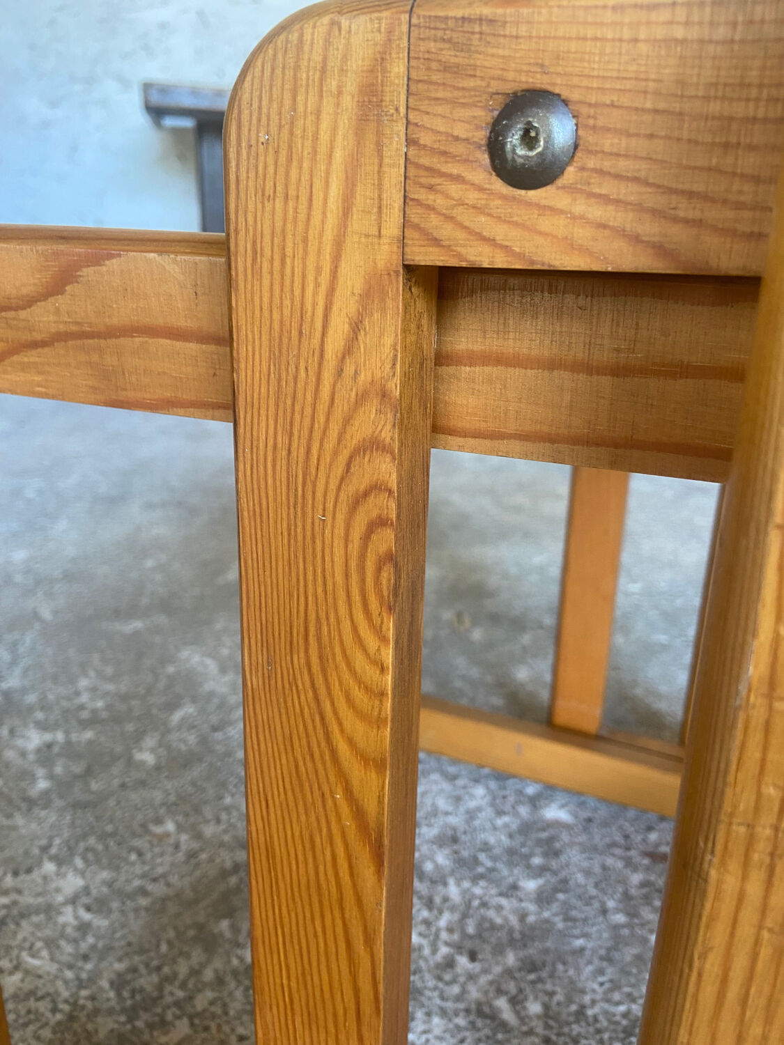 70s nesting tables in pine