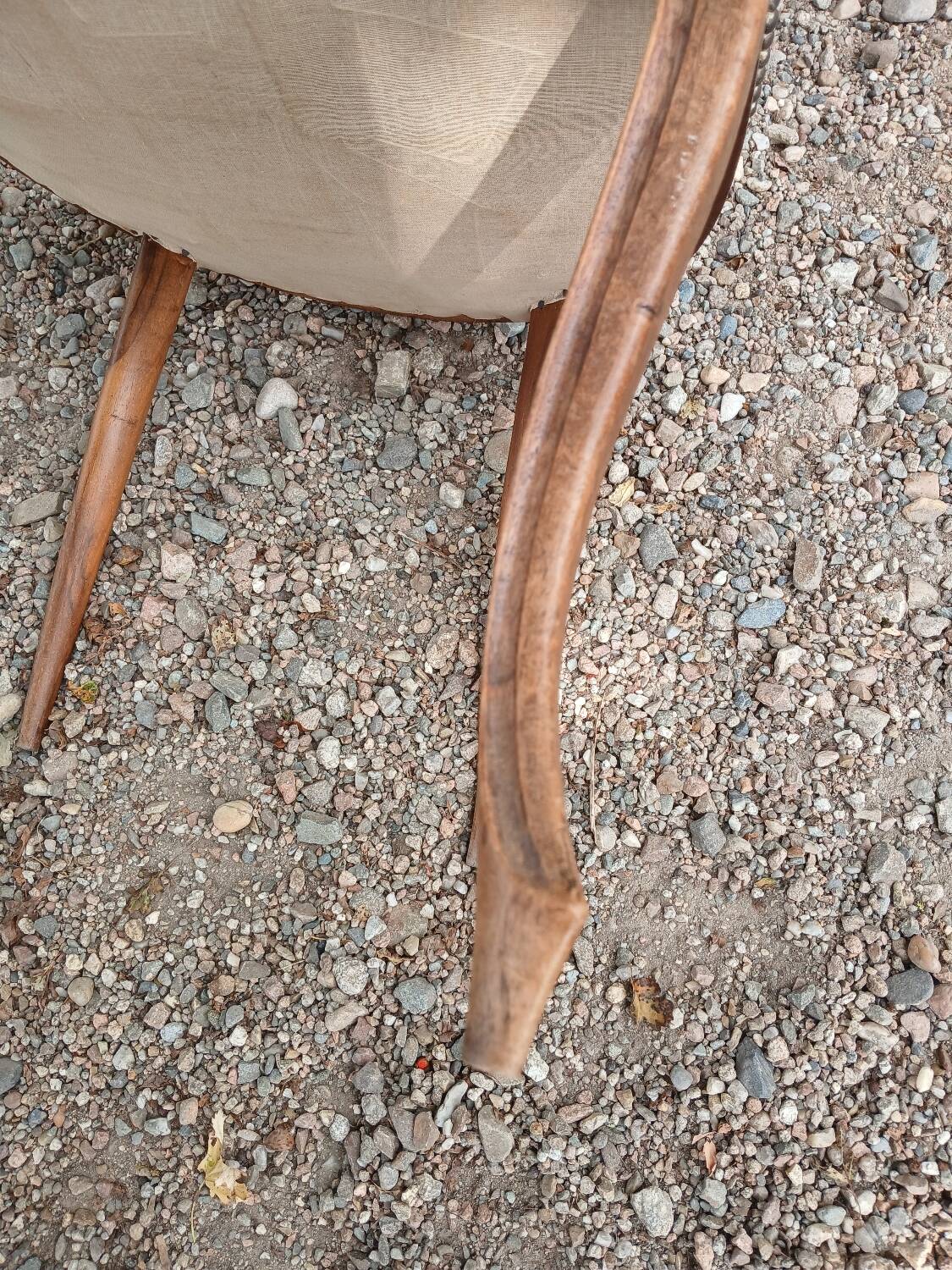 Antique upholstered chair