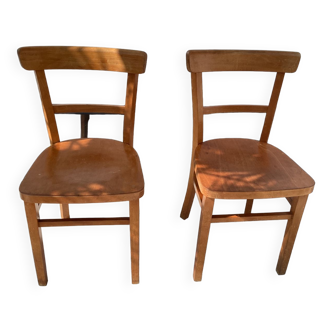 Thonet bistro chairs
