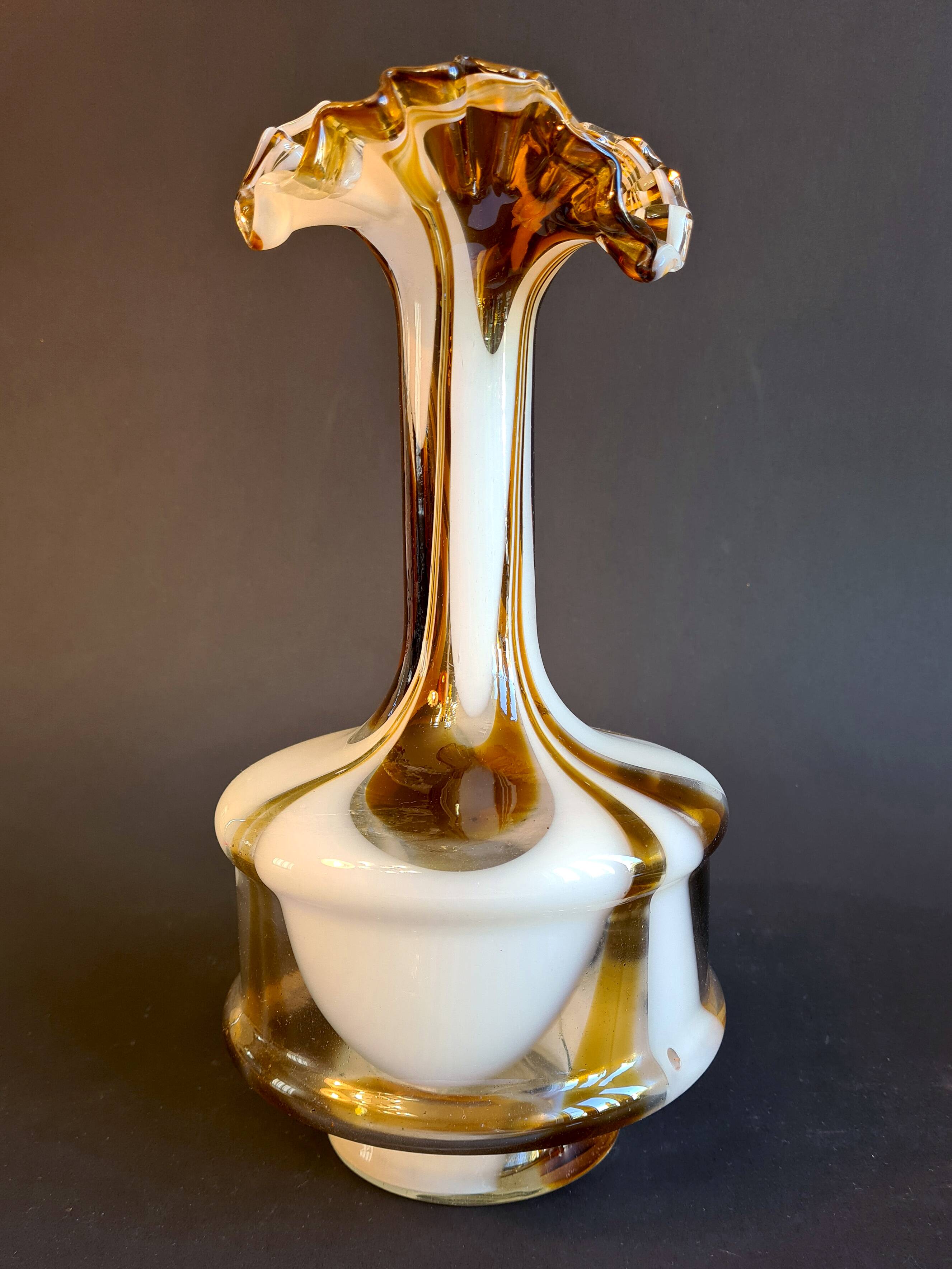 Vintage Two-Tone Murano Vase