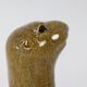 Valérie Courtet, Otter in chamotte and enameled stoneware. Contemporary work