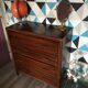 50s oak chest of drawers