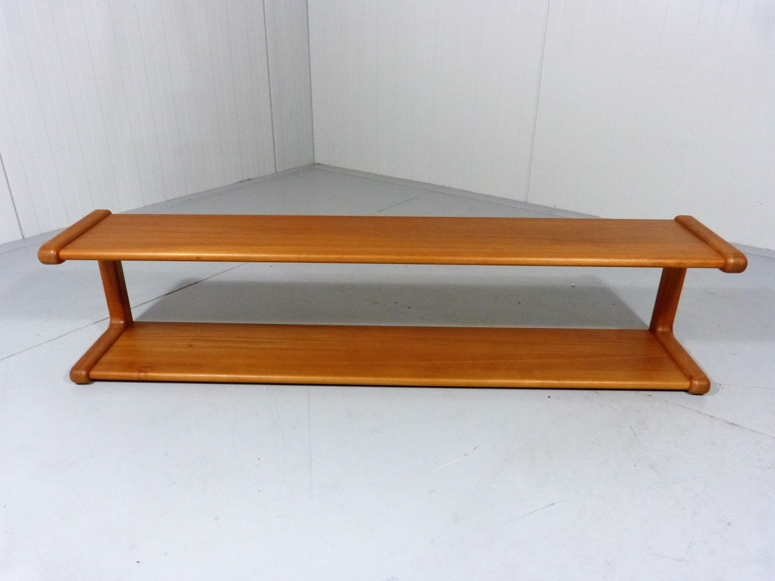 Teak Wall Bookshelf by Dyrlund Denmark, 1960's