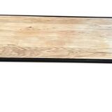 Table basse "Indus" plateau chêne