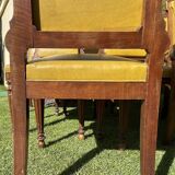 Suite de 9 chaises en noyer époque Napoléon lll XlXth