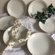 6 hollow plates - Limoges Chastagner porcelain