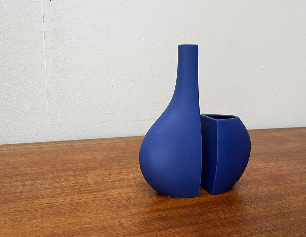 Postmodern minimalist vases from Bel Mondo, Italy, 1980s, set of 2.