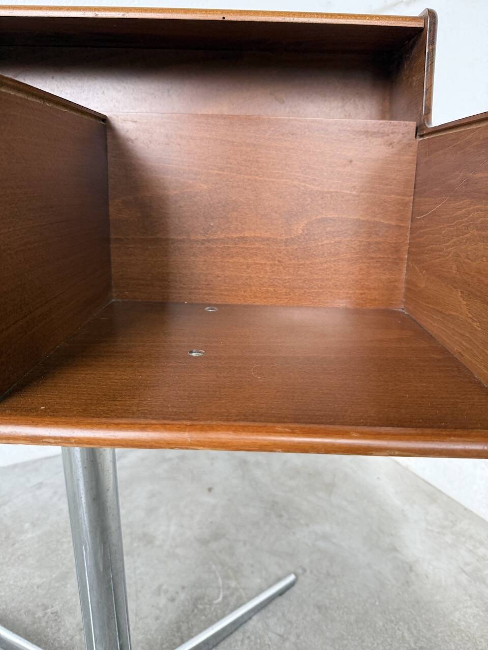 Meuble console ou petit bureau Fimsa Roma Italy teck