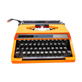 Silver typewriter reed 100 revised orange ribbon new