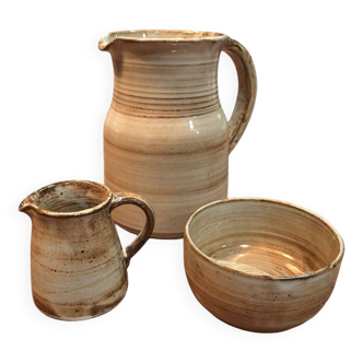 Set of ceramics by Dominique Pouchain