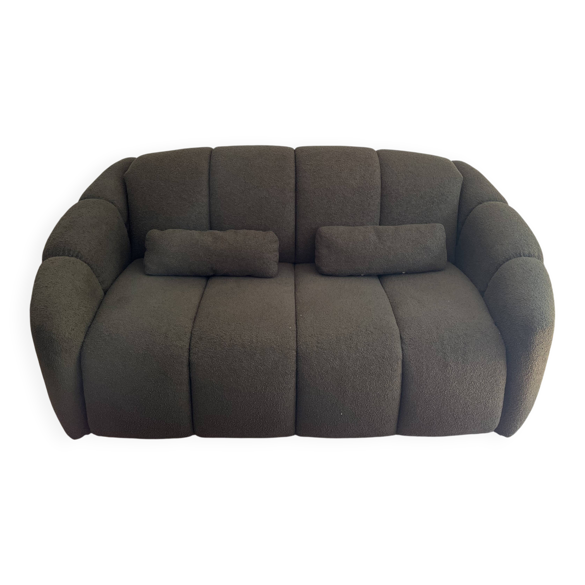 Kaki convertible teddy sofa furniture from France