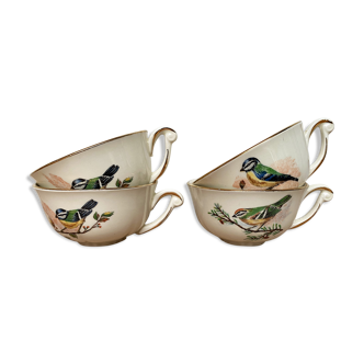 Set of 4 coffee cups Ceranord St Amand