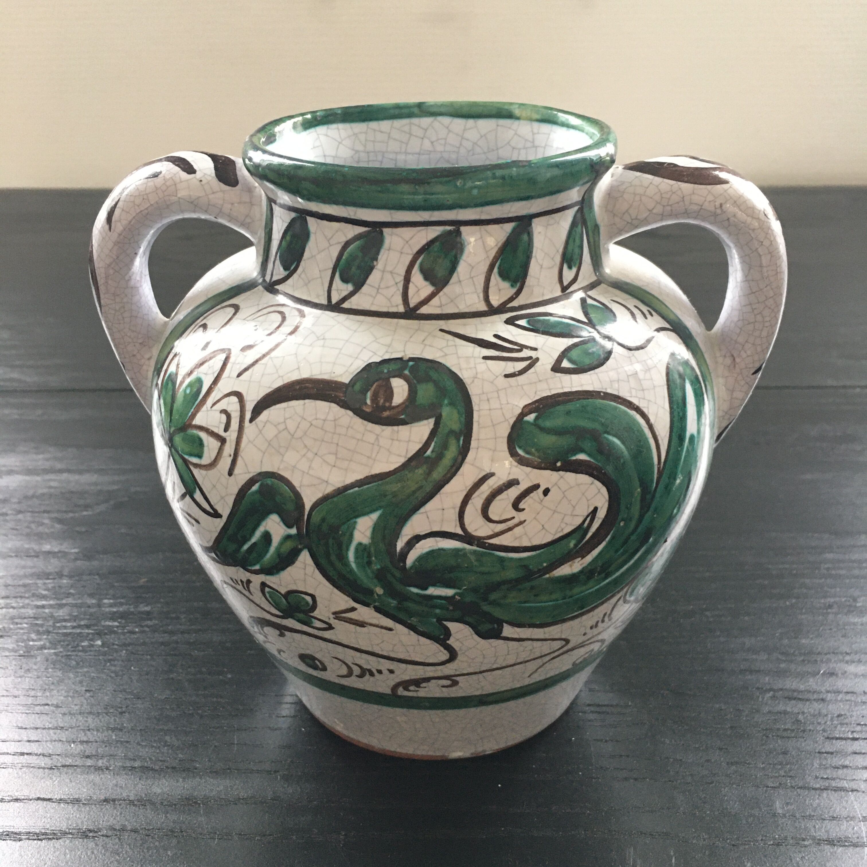 Vase signed Domingo Punter