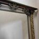Large antique wooden mirror