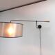 Metal and brass articulated sconce edited by Lunel, 1950s