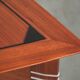 Table d'appoint, café Art Déco de forme triangulaire