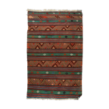 Anatolian handmade kilim rug 292 cm x 166 cm