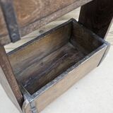 5-tier shelf in Burmese teak