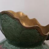 Cruche en bronze cloisonné d'émail vert d'eau