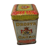 Boite cacao métal ancienne