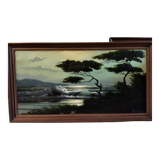 Painting signed Guenet