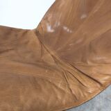 Fauteuil lounge Skye en cuir par Tord Björklund pour Ikea, 1980