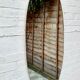 Oval mirror 40x107cm