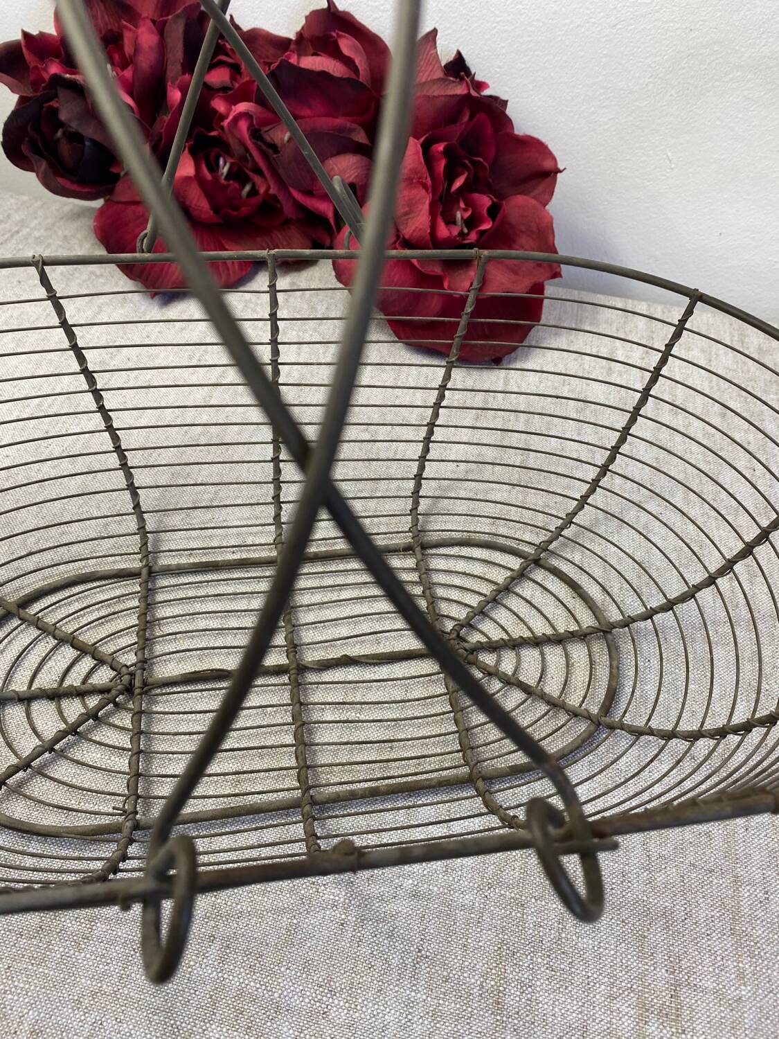 Country metal basket