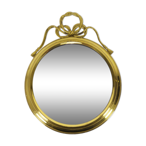 Miroir laiton doré