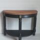 Table d'appoint demi-lune