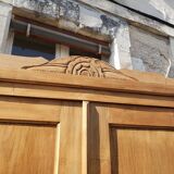 Parisian cabinet art deco raw wood