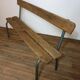 Locker room bench