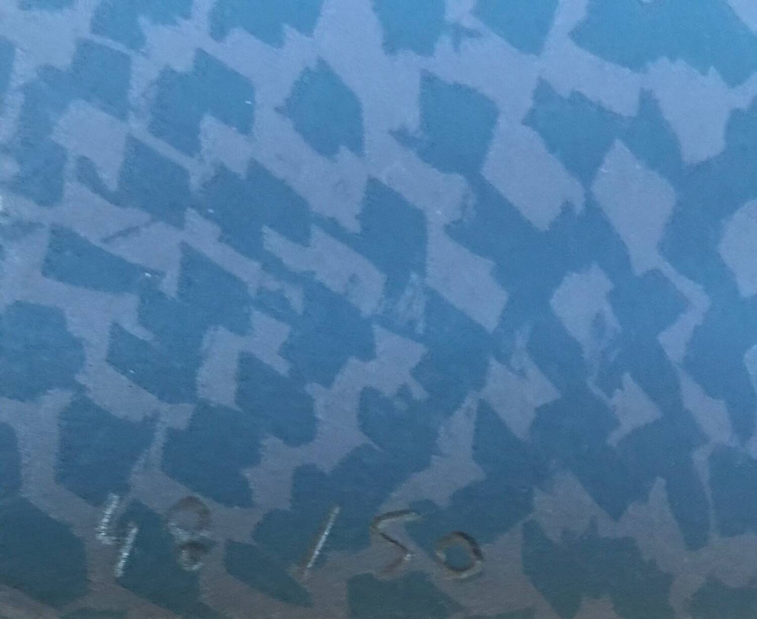 Composition, circa 1990. lithograph signed by claude viseux (1927-2008)