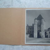 Photography silver 1950 moret sur loing porte de samois, seine & marne 77, photo kodak coffin